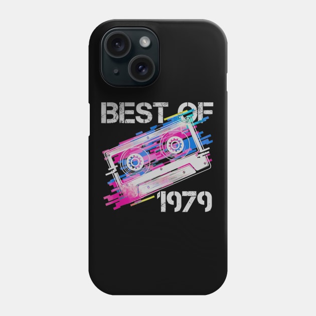 41th Birthday Gift 1979 Vintage casette best of 41 Years Phone Case by bummersempre66