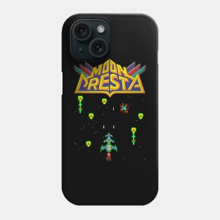 Mod.1 Arcade Moon Cresta Space Invaders Video Game Phone Case