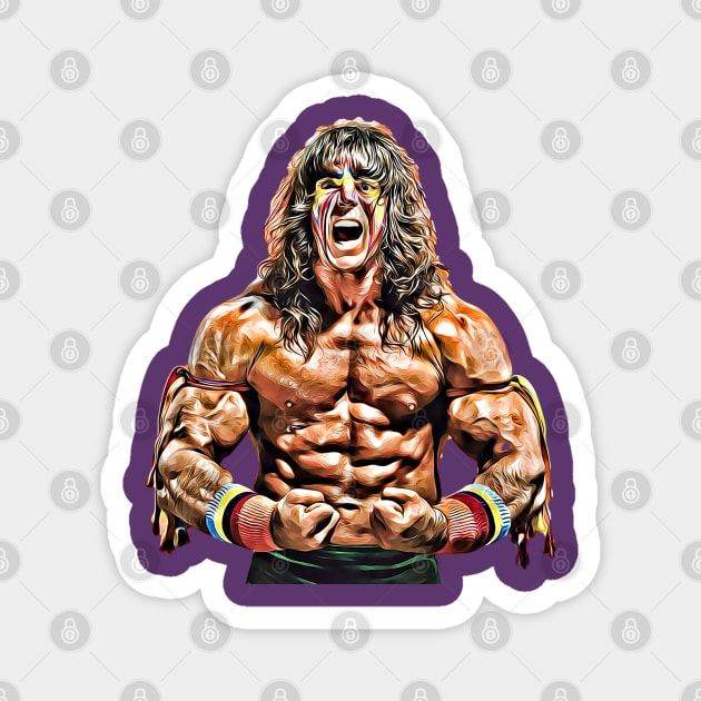 Ultimate Warrior: Gods & Legends Magnet by flashbackchamps