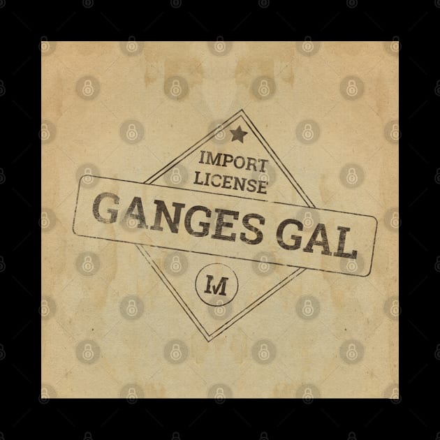 Ganges Gal Pin by The Skipper Store