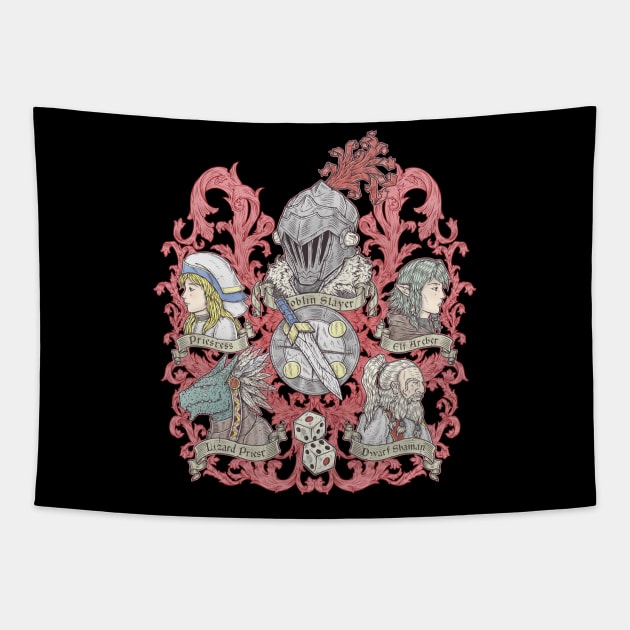 ORCBOLG - CREST Tapestry by Firebrander