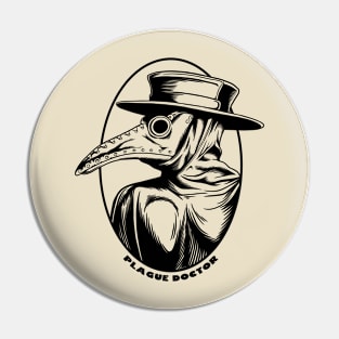 The Plague Doctor Pin