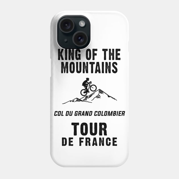 Col Du Grand Colombier Tour de France King of the mountains Phone Case by Naumovski