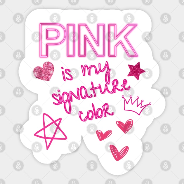 Pink Stitch | Sticker