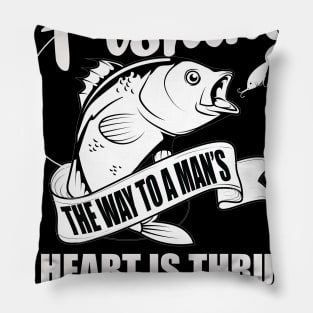 The Way to a Man's Heart Pillow