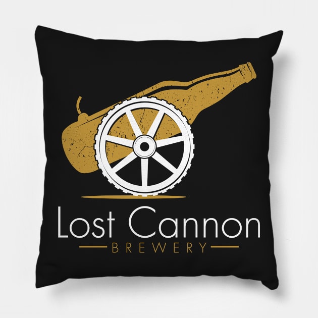 Lost Cannon Brewery Pillow by aircrewsupplyco