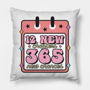 12 New Chapters 365 New Chance Pillow