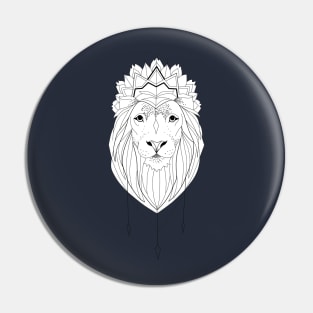 Lion Tattoo Pin