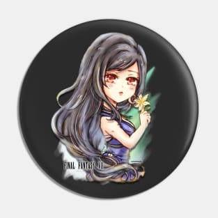 Final Fantasy 7 Remake Tifa Blue Dress Pin