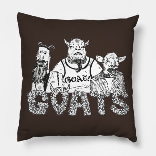 Three Little GOATS Pillow