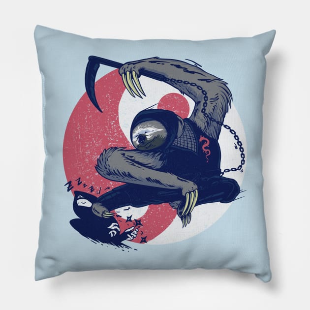Shinobi Sloth Pillow by MeFO