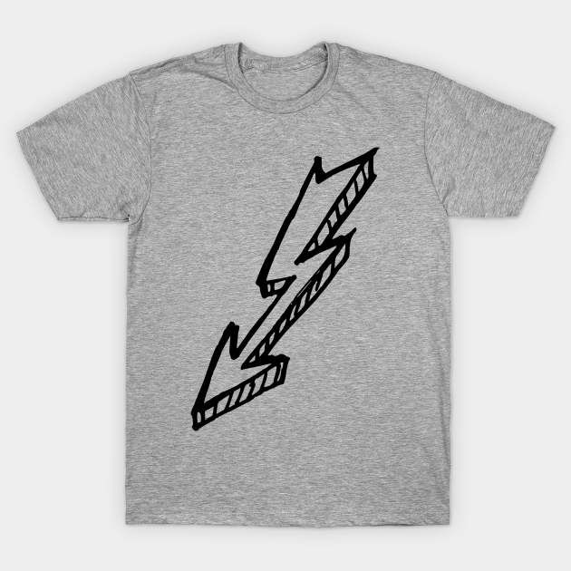 Disover Transparent Thunder Lightning T-Shirt