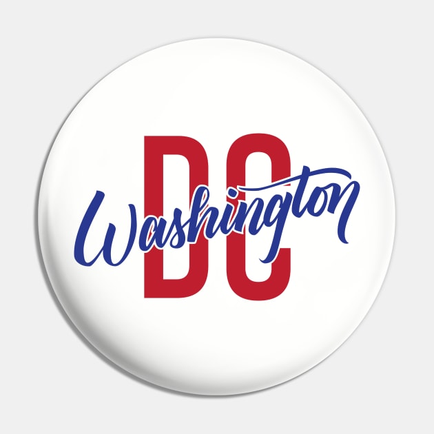 Washington DC Pin by polliadesign