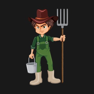 farmer character T-Shirt