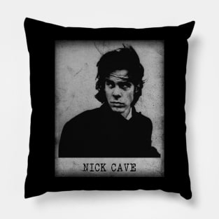 Nick Cave // old school minimalist Pillow