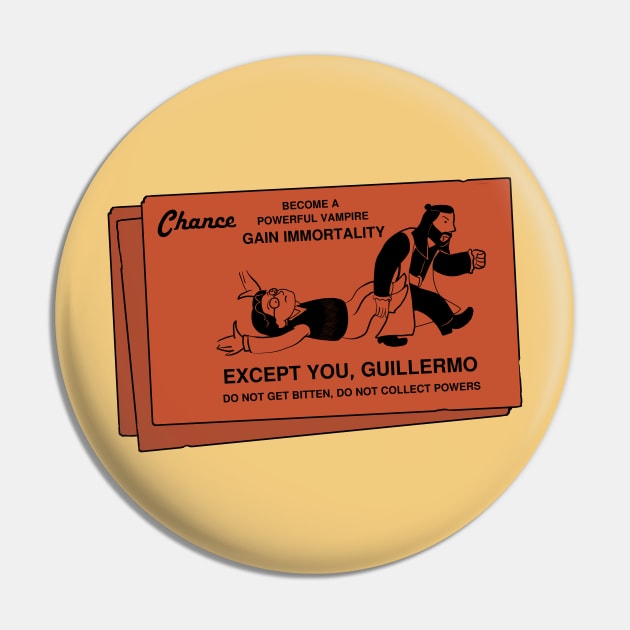 Except You Guillermo Card Pin by Smagnaferous