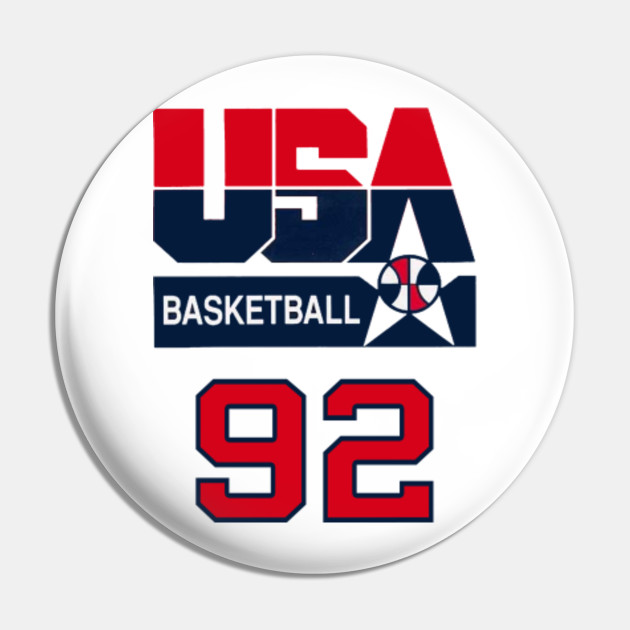 Usa Dreamteam Dream Team 92 Pin Teepublic