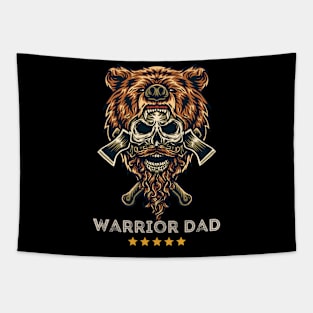 Warrior Dad Tapestry