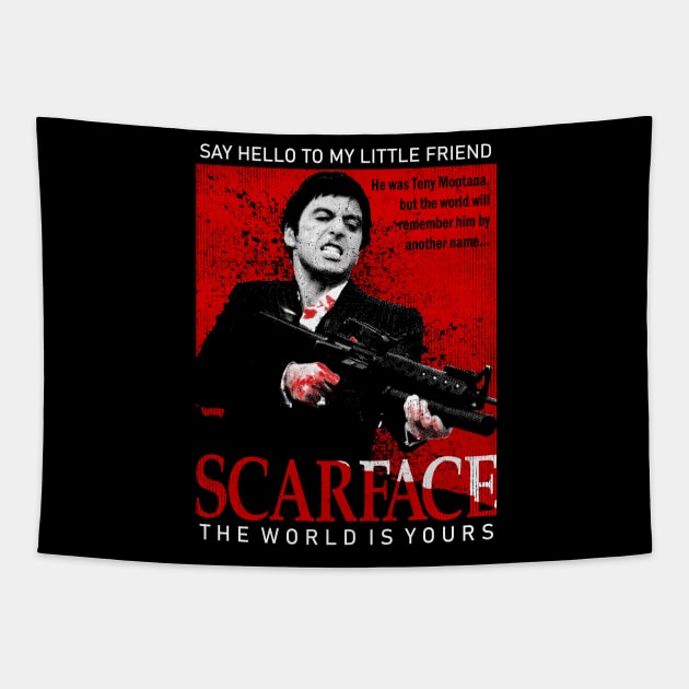 Scarface Tapestry by StayTruePonyboy