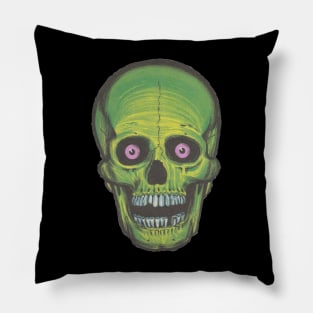 Skull [Green] Pillow