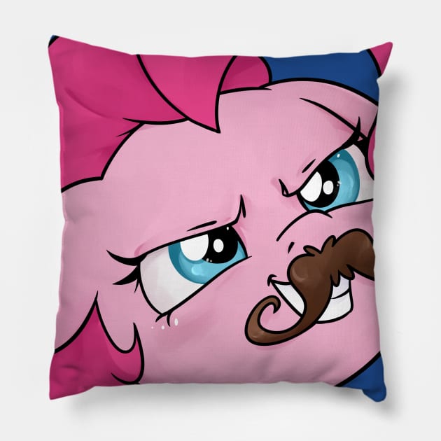 Stache Pillow by MidnightPremiere