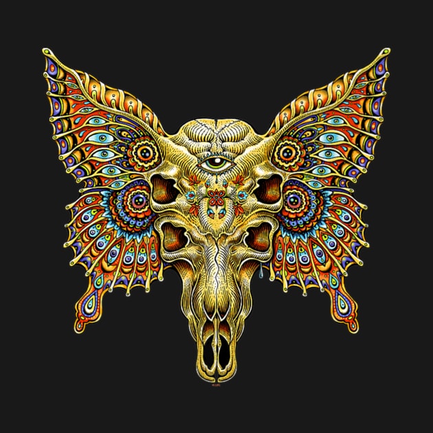 Butterfly Skull by Demon Skull