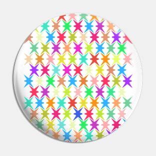 Christmas abstract stars pattern Pin