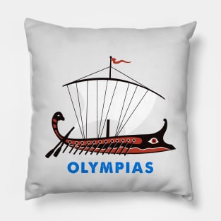 Greek trireme Pillow