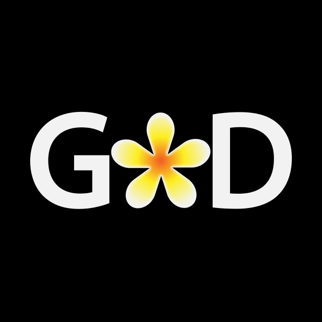 God artistic typography design by DinaShalash