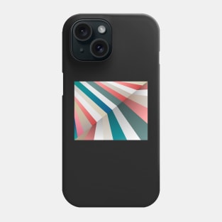 Abstract color stripes background Phone Case