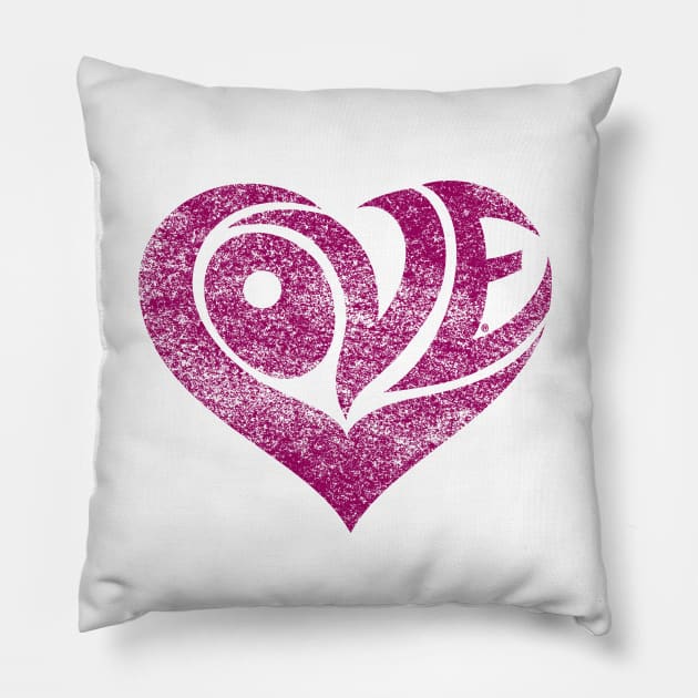 Love Pillow by VectorInk