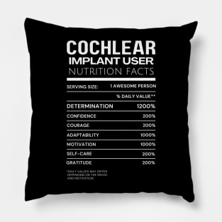 Cochlear Implant Awareness Pillow