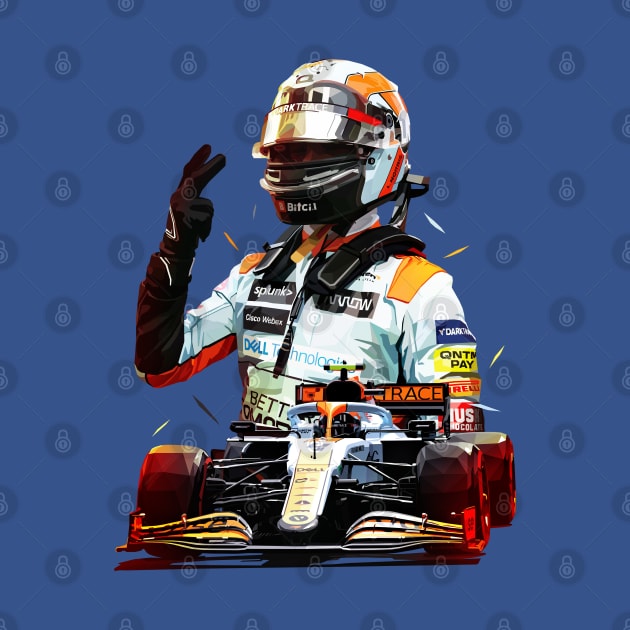 Lando Monaco F1 by pxl_g
