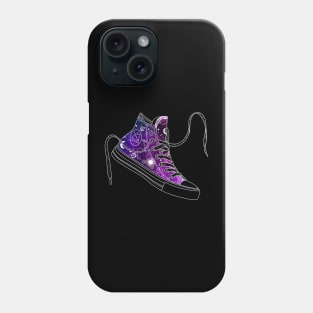 Sagittarius high tops - Space canvas Phone Case