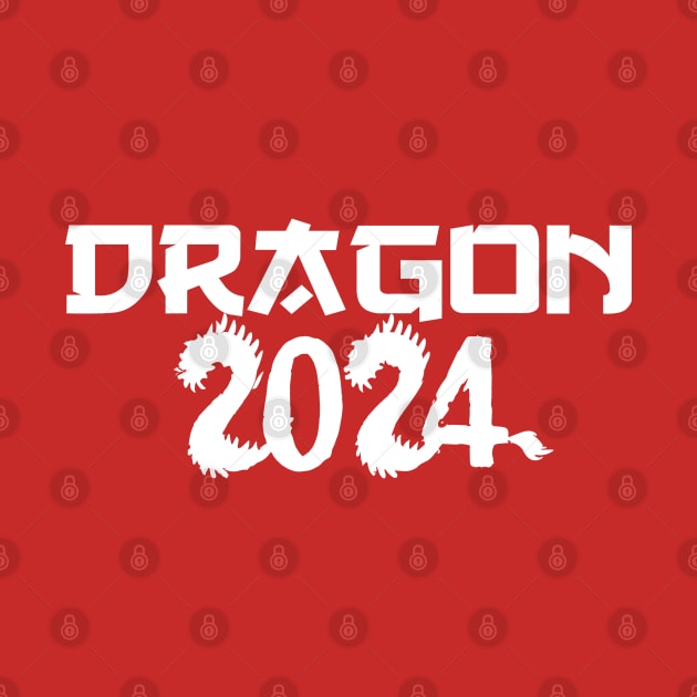 Year of the Dragon Happy Chinese dragon New Year 2024 gift by NIKA13