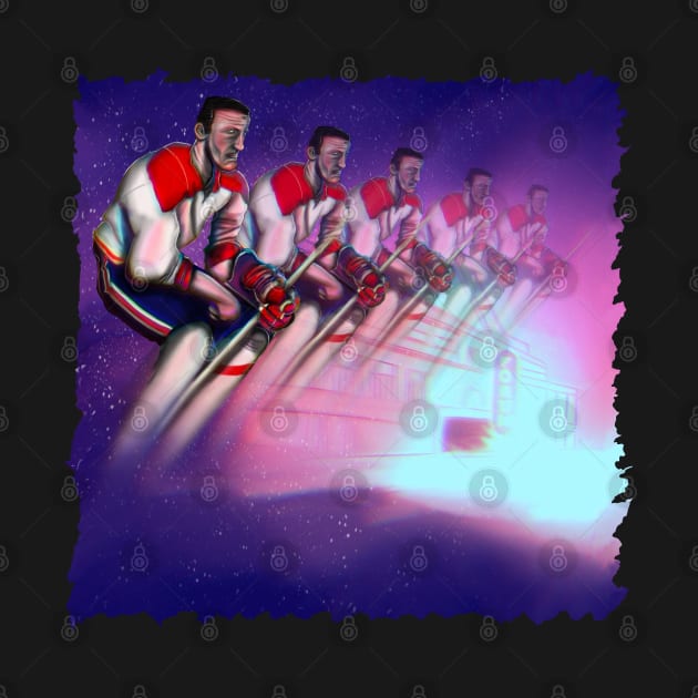 Hockey Ghosts by aldomarano