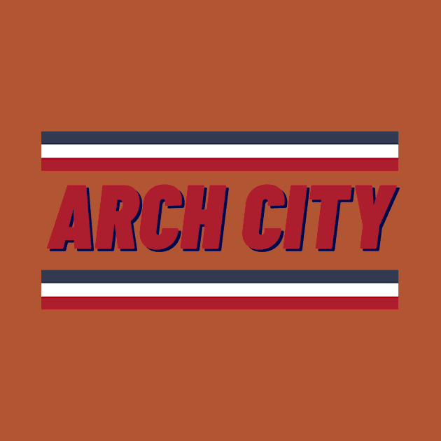 Arch City Powder Blue v3 by Arch City Tees