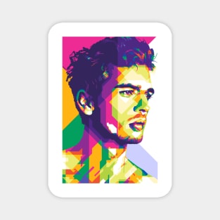 Handsome Guy Colorful Magnet