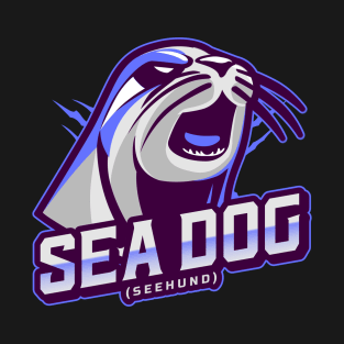 Seal is 'Sea Dog' in German Design with Aggressive Seal T-Shirt