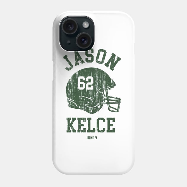 Jason Kelce Philadelphia Helmet Font Phone Case by TodosRigatSot