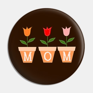 Flower design for mom Pin