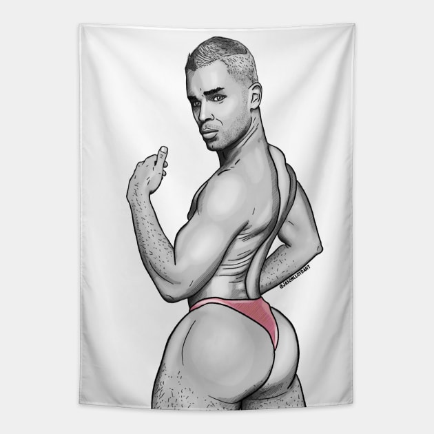 Thong Tapestry by JasonLloyd