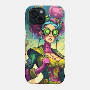 The Alluring Steam Punk Girl Phone Case