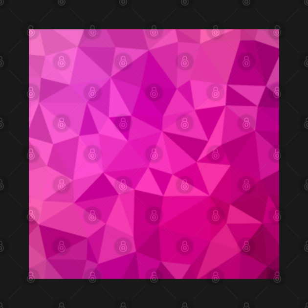 Pink Gradient Polygon Pattern Design - Polygon - Tank Top ...