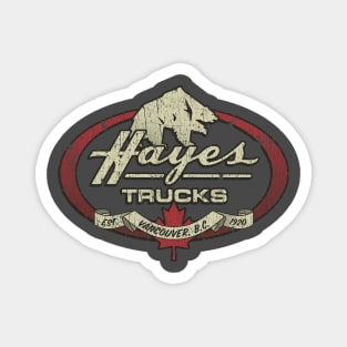 Hayes Trucks 1971 Magnet