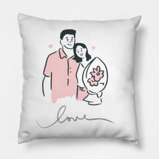 couple love Pillow