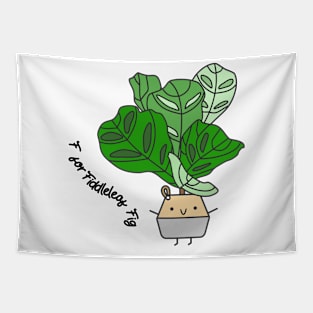 F for Fiddle-leaf Fig Tapestry