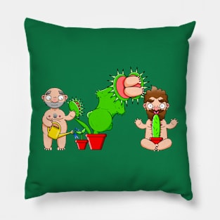 Plant ate the Daddy Pillow