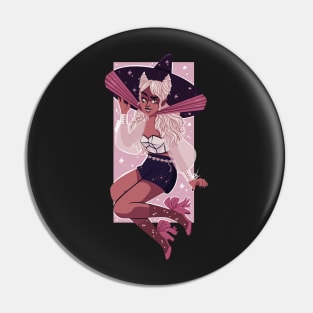 Pinup Witch Pin