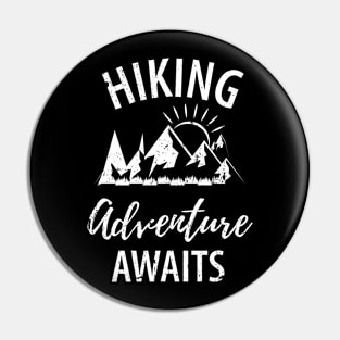 Mountains Hiking Pin